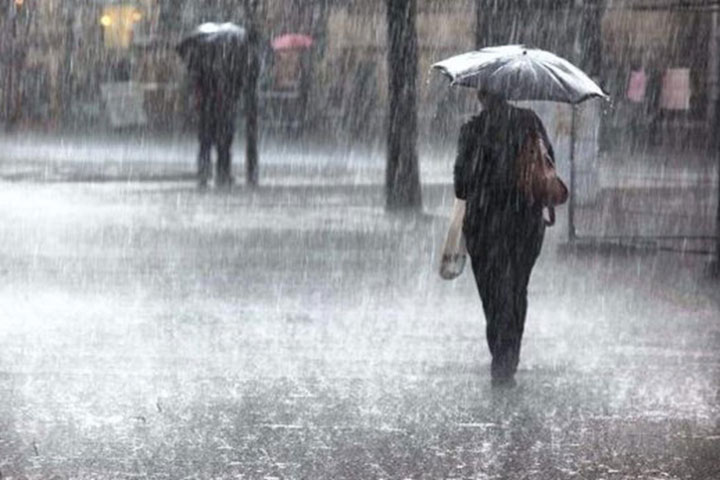 There may be heavy rain across the country on Saturday