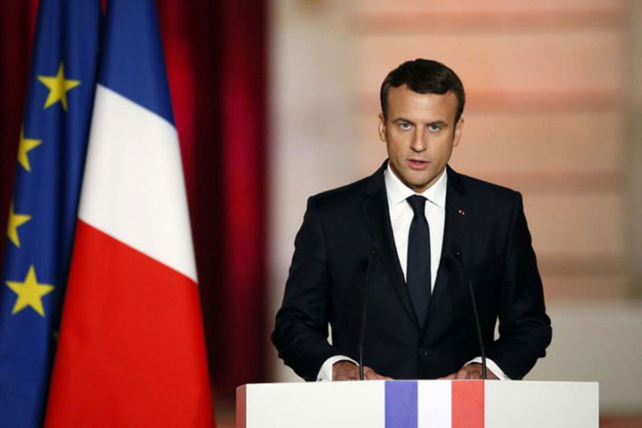 We will not give up cartoons says Macron