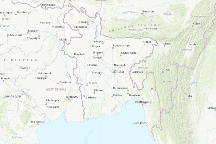 4.6 magnitude earthquake shakes Khagrachari