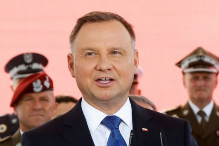 Poland President Duda tests positive for Covid-19