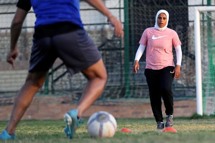 Faiza Heidar  Egyptian coach , faiza haider, faiza haidar