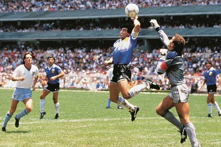 Argentina v England 1986 FIFA World Cup, Diego Maradona