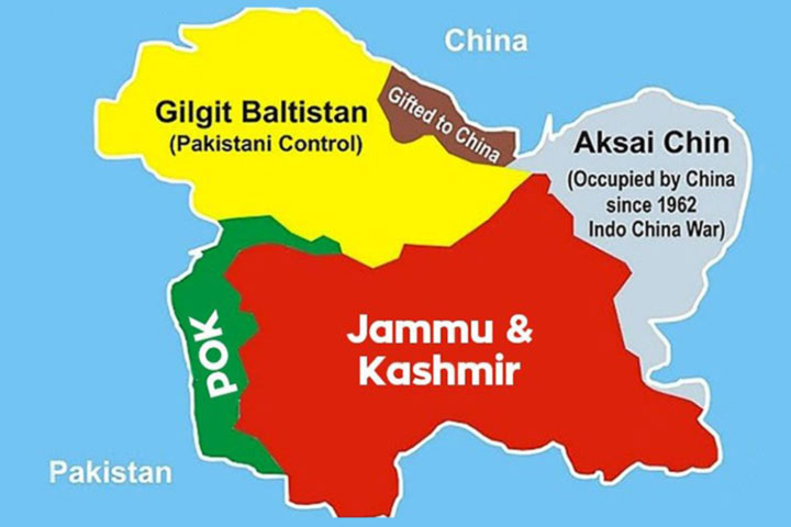Pakistan, temporary status, Gilgit-Baltistan, strong reaction, Delhi, rtvonline