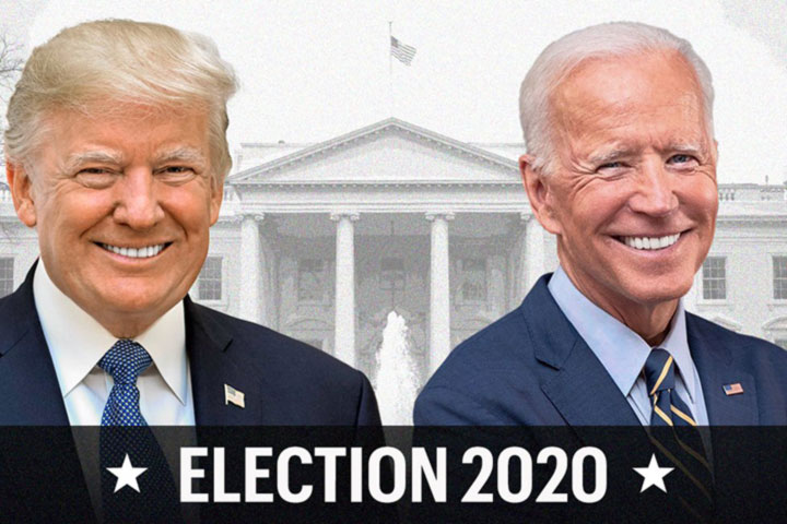 Biden's electoral vote 192, Trump 114