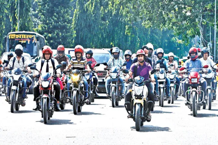 Motorcycle, registration fee, BRTA