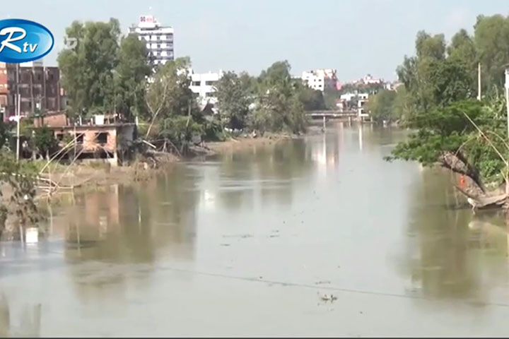 The Ghatakhali river is disappearing due to occupation and illegal installation