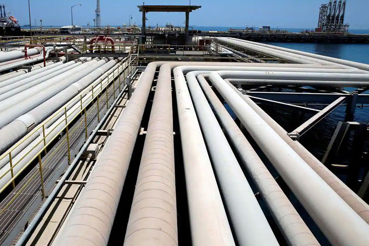 Oil installations in Saudi Arabia