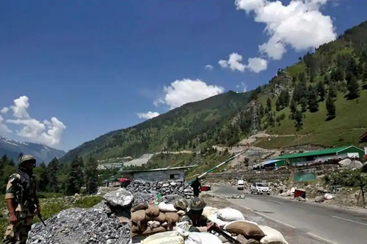 Kashmir border,