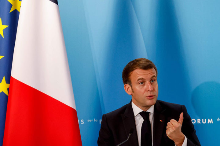Macron accuses English-language media of 'legitimising' violence in France