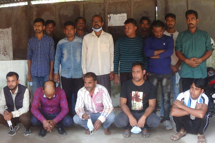 18 brokers, arrested from Rajshahi, rtv news