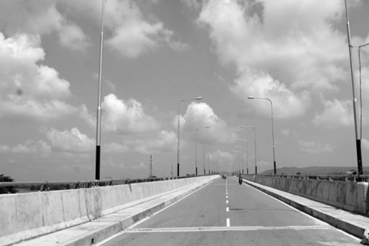 Chengi Bridge,easier to go, three upazilas,hill and Sajek