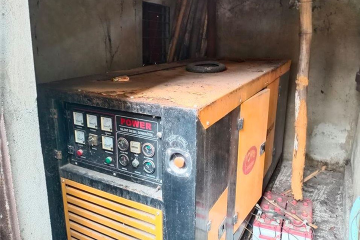 There are generators to pump water, but not for a year