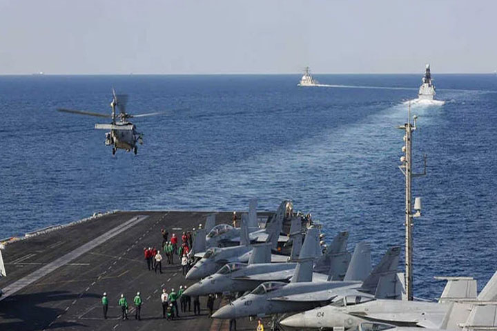 US warship, returns, Persian, Gulf after Iran, announces, revenge, killing, scientist