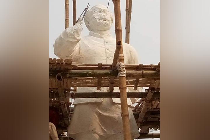 'Those who vandalized, Bangabandhu's sculpture, rtv news