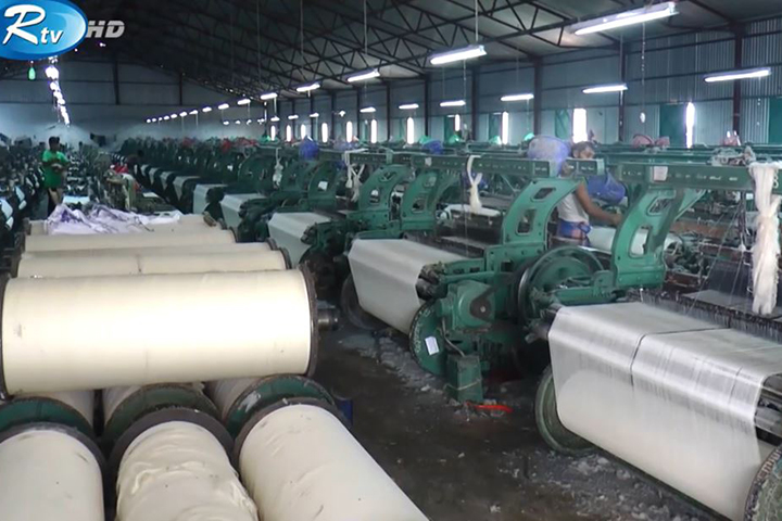 The textile industry has started to turn around after the push of Corona,