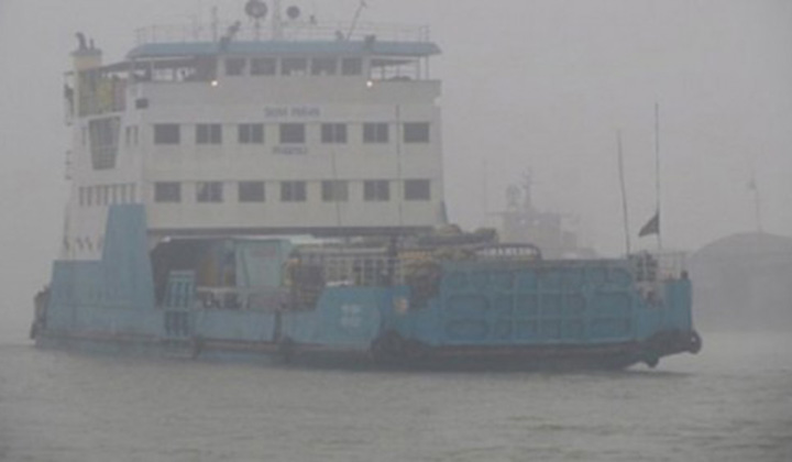 The ferry service between Daulatdia and Paturia started after 6 hours