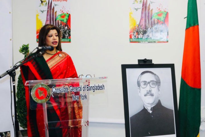 Celebrating the 49th Victory Day at the Bangladesh Consulate General in New York