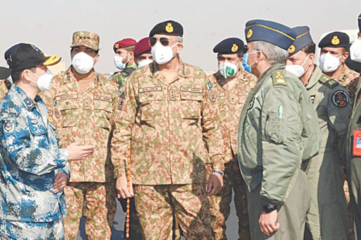 Pak-China joint air drills important to boost combat readiness says Bajwa