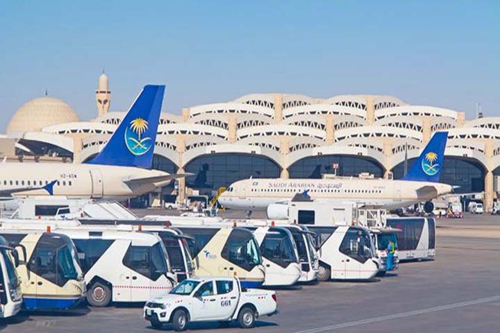 All international flights to Saudi Arabia are closed for a week