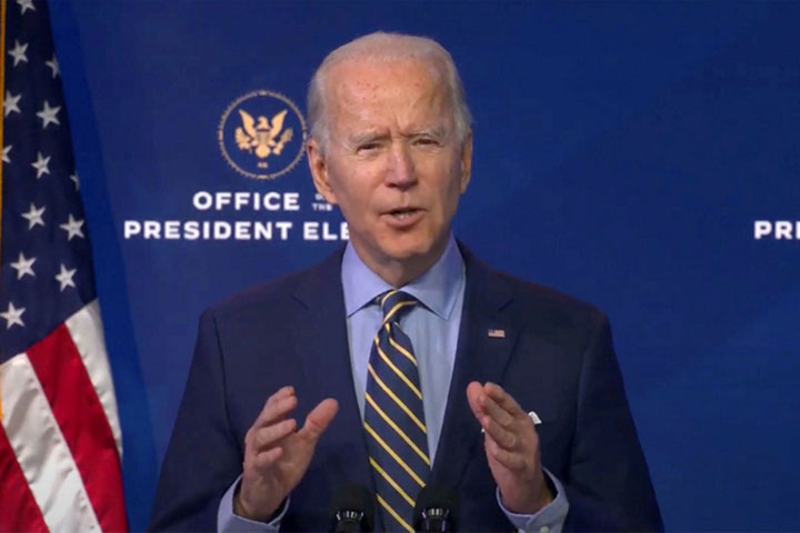 Biden accuses US defence department of obstruction on transition