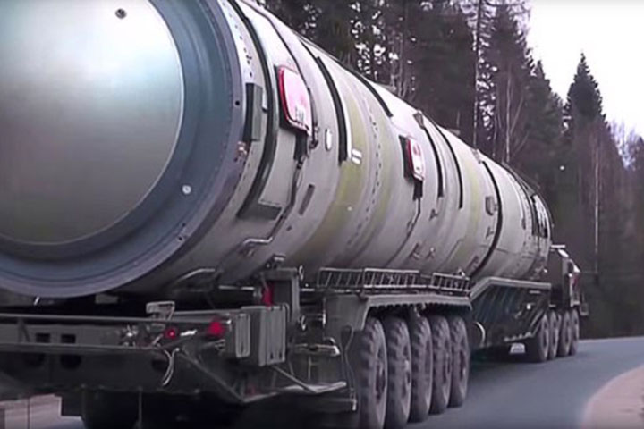 Russia's new missile capable of destroying an area the size of France, rtvonline