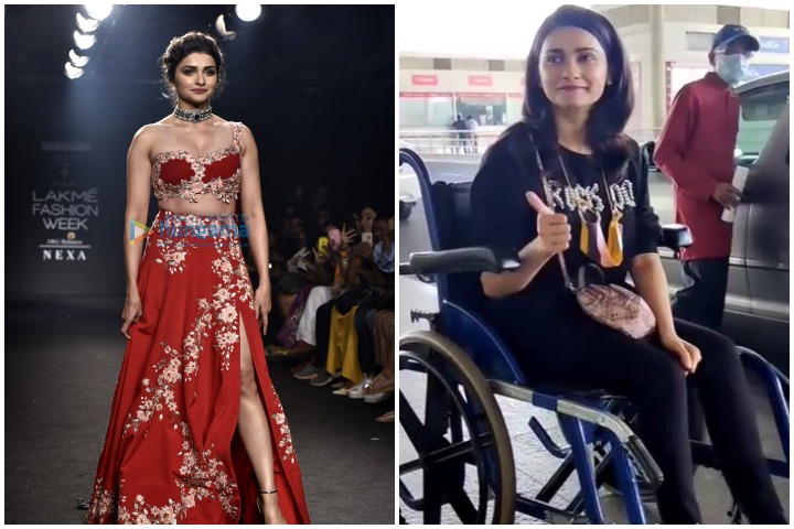 The picture of the actress in a wheelchair went viral as soon as it came out