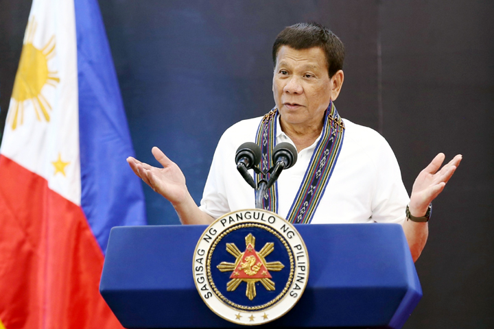 Women are not eligible to be president: President of the Philippines
