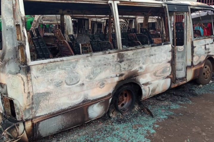53 dead in Cameroon crash involving bus and truck