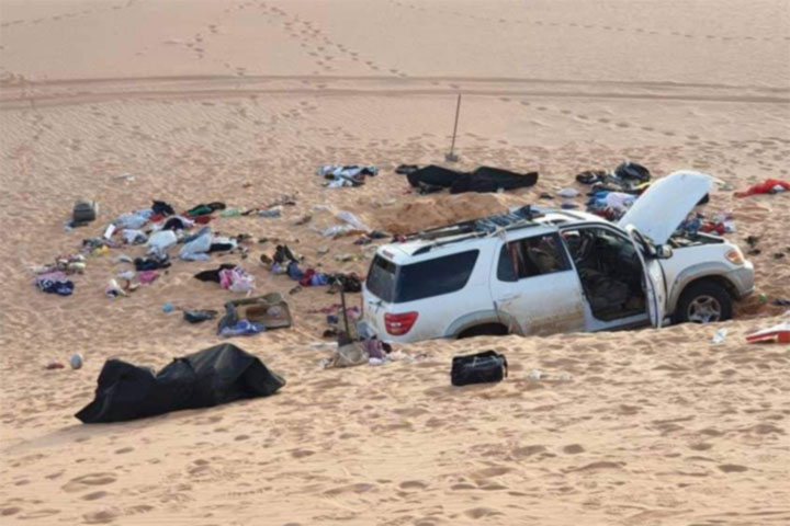 8 members of Sudanese family dies of starvation, thirst after losing way in Libyan desert