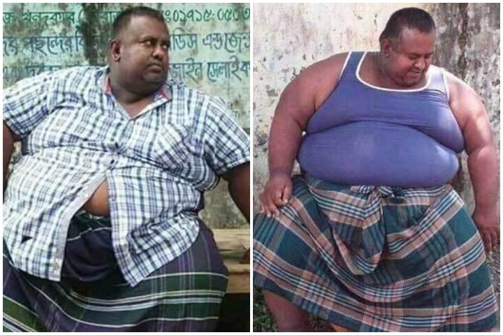 Makhan Mia, who weighed 302 kg, died,