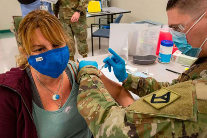 One-third of US military refusing Covid vaccine