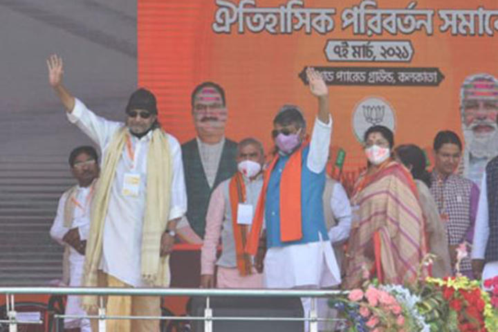 Mithun Chakraborty has joined the BJP