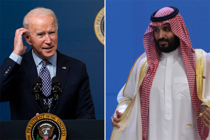 Biden defends move not to punish Saudi crown prince over Khashoggi killing