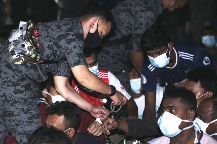 More than 200 Bangladeshis detained in Malaysia
