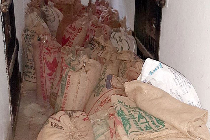 35 tons of government rice in the house of the chairman's brother-in-law