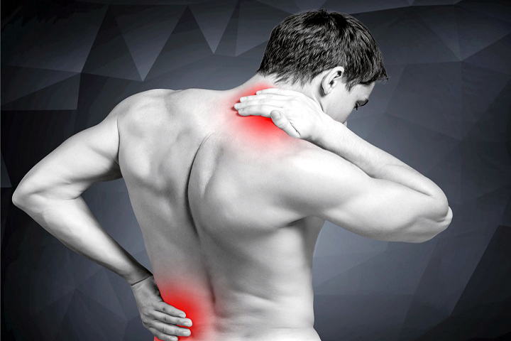 Sudden muscle tension, a way to get rid of excruciating pain, rtv