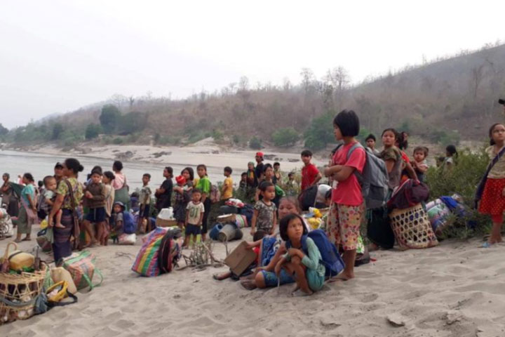 Thailand denies forcing back Myanmar refugees blocked at border, প্রাণভয়ে পালানো শরণার্থীদের মিয়ানমারে ফেরত পাঠাচ্ছে থাইল্যান্ড, আরটিভি, RTV, RTV online