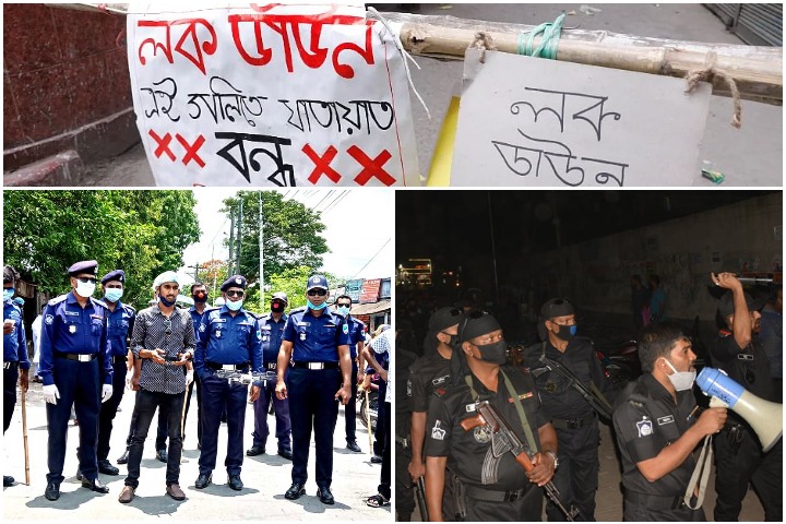 Strict lockdown effective RAB-police preparations