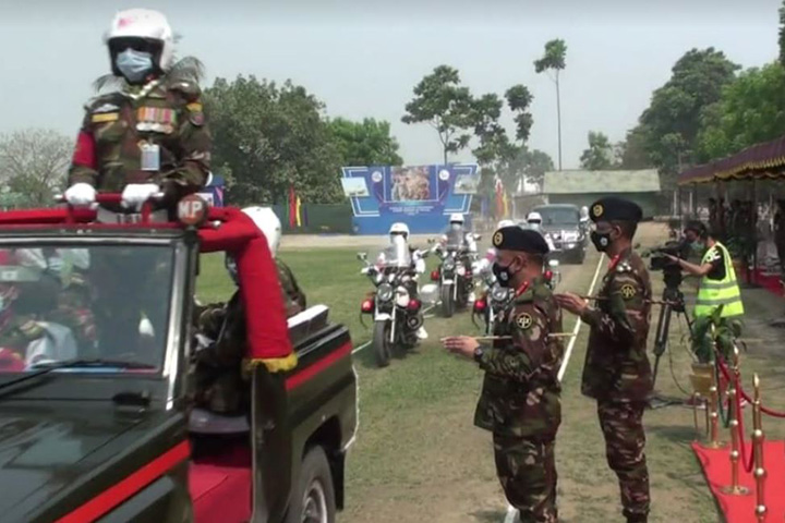 International military training in Tangail with the participation of 11 countries