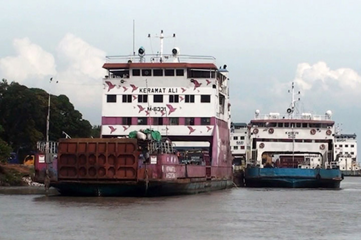 Paturia-Daulatdia ferry and launch services closed
