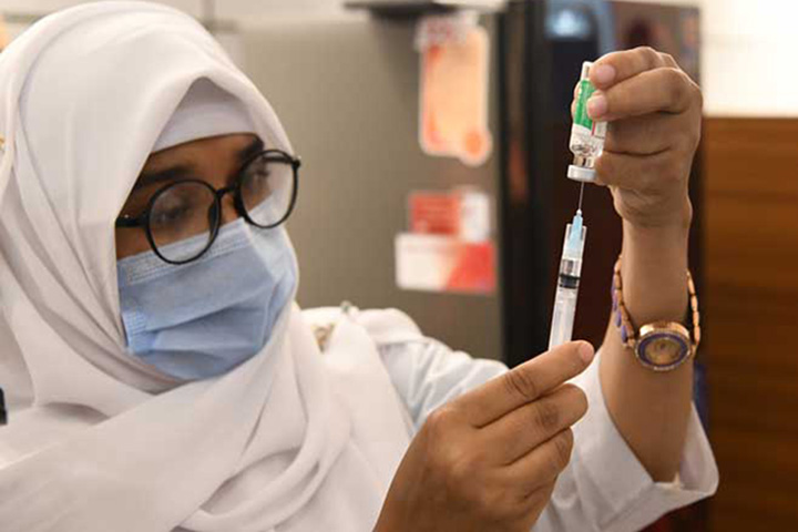 45,536 people across the country have been vaccinated in 24 hours
