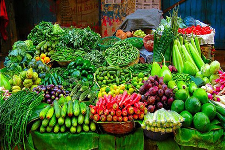 The price of vegetables has gone up in the capital
