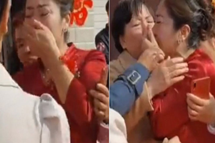 woman finds out sons bride is her long lost daughter on their wedding day
