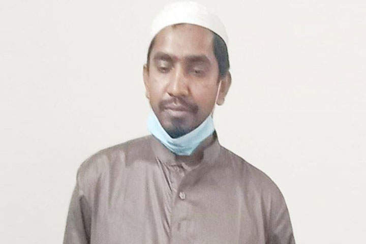 PM's picture distorted, arrested madrasa teacher