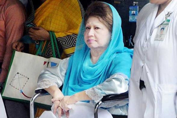 Khaleda's decision to have a CT scan