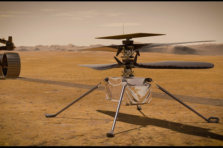 Ingenuity helicopter poised for first-ever flight on Mars, RTV