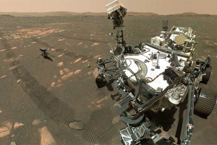 Nasa successfully flies small helicopter on Mars, RTV
