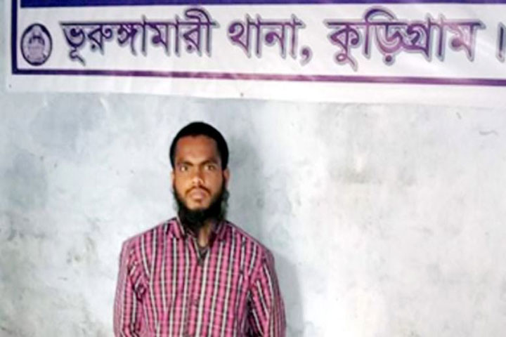 The madrasa teacher who beat the student was arrested