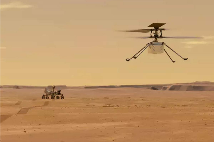 Ingenuity helicopters are speeding day by day on Mars
