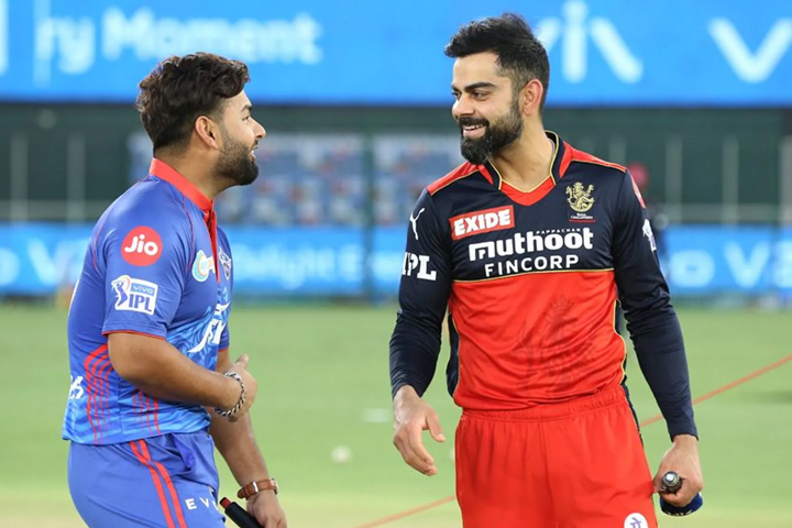 Indian Premier League 2021 between the Delhi Capitals and the Royal Challengers, rtv online